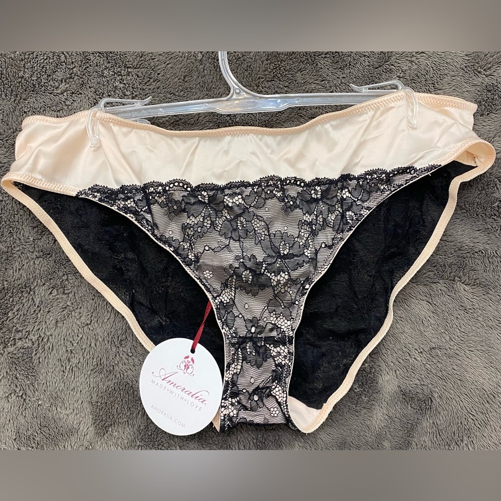 Amoralia Nougatine Lace Brief